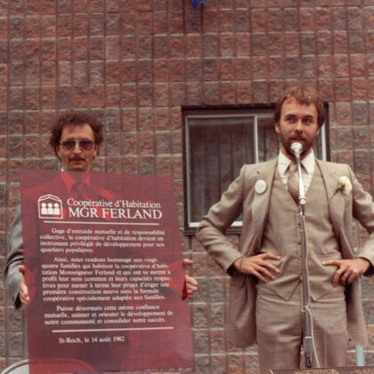 14 août 1982 / Inauguration de la coopérative 14 août 1982 / Inauguration de la coopérative